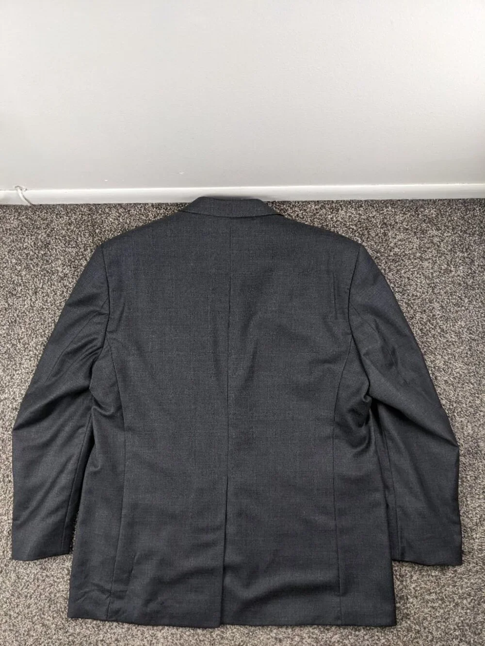 Polo Ralph Lauren 46R Suit Flannel Wool Cashmere 40x30 University